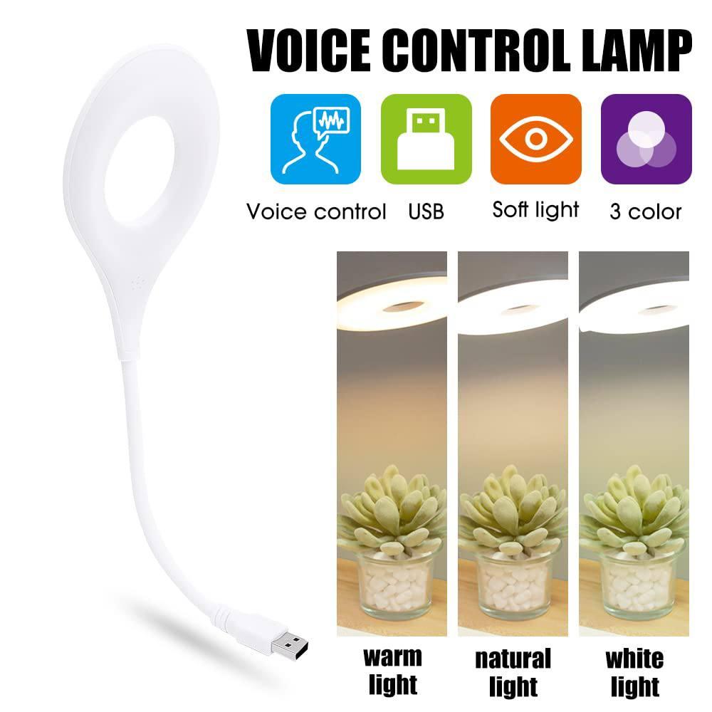 USB LED Clip-On Desk Lamp